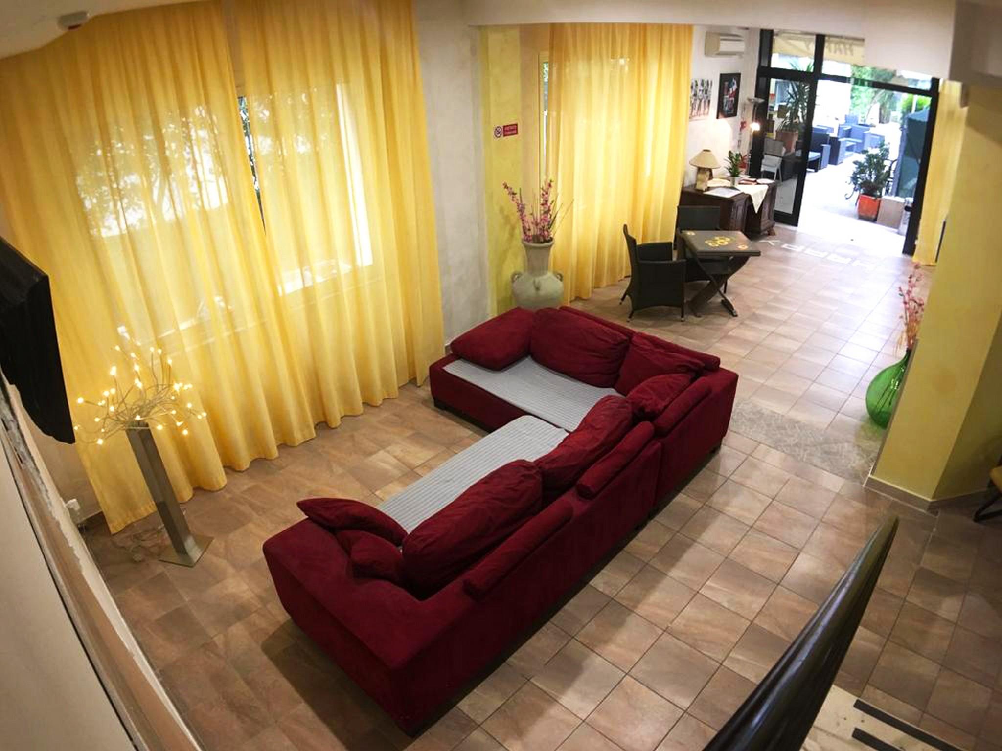 Hotel New Happy Римини Экстерьер фото