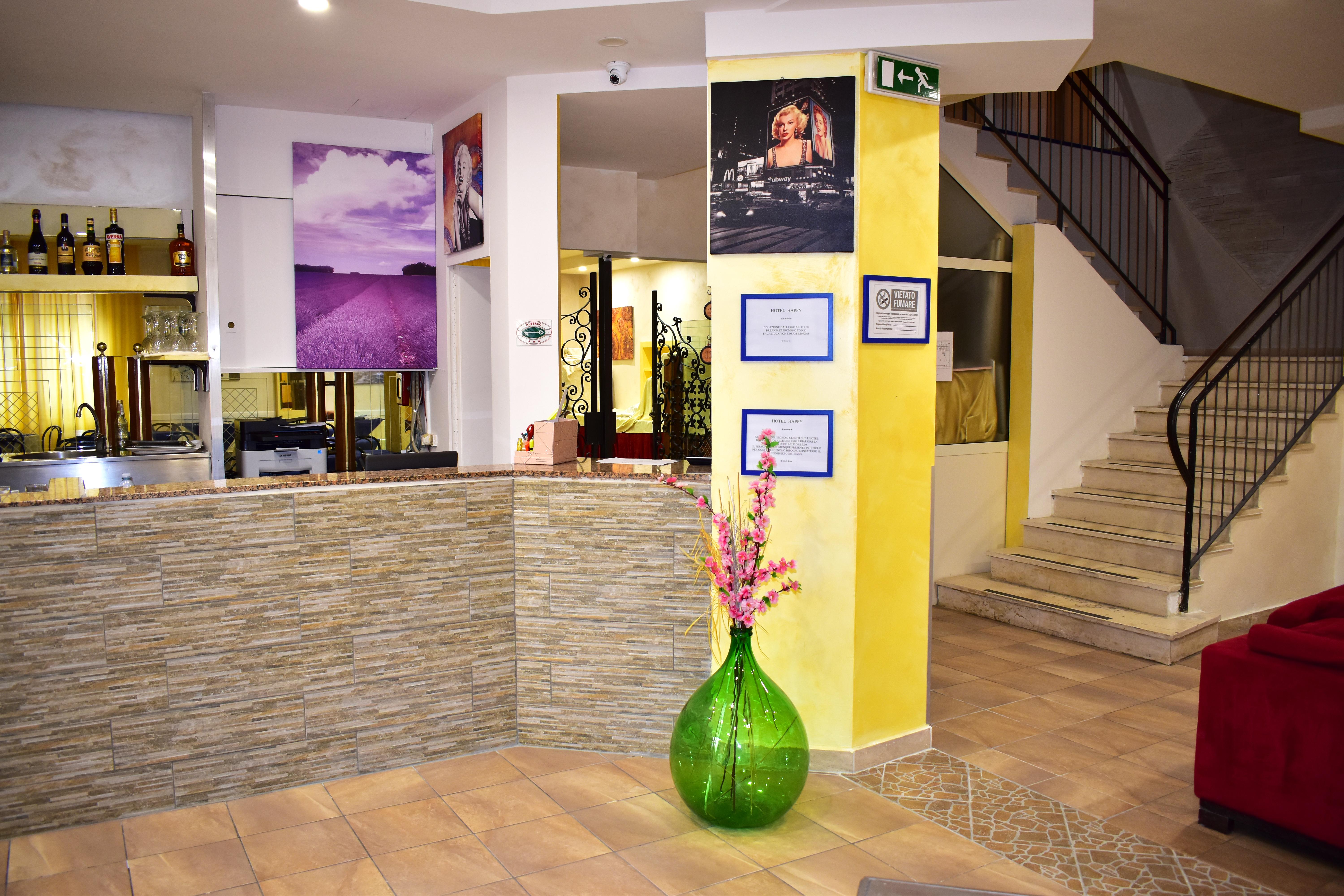 Hotel New Happy Римини Экстерьер фото